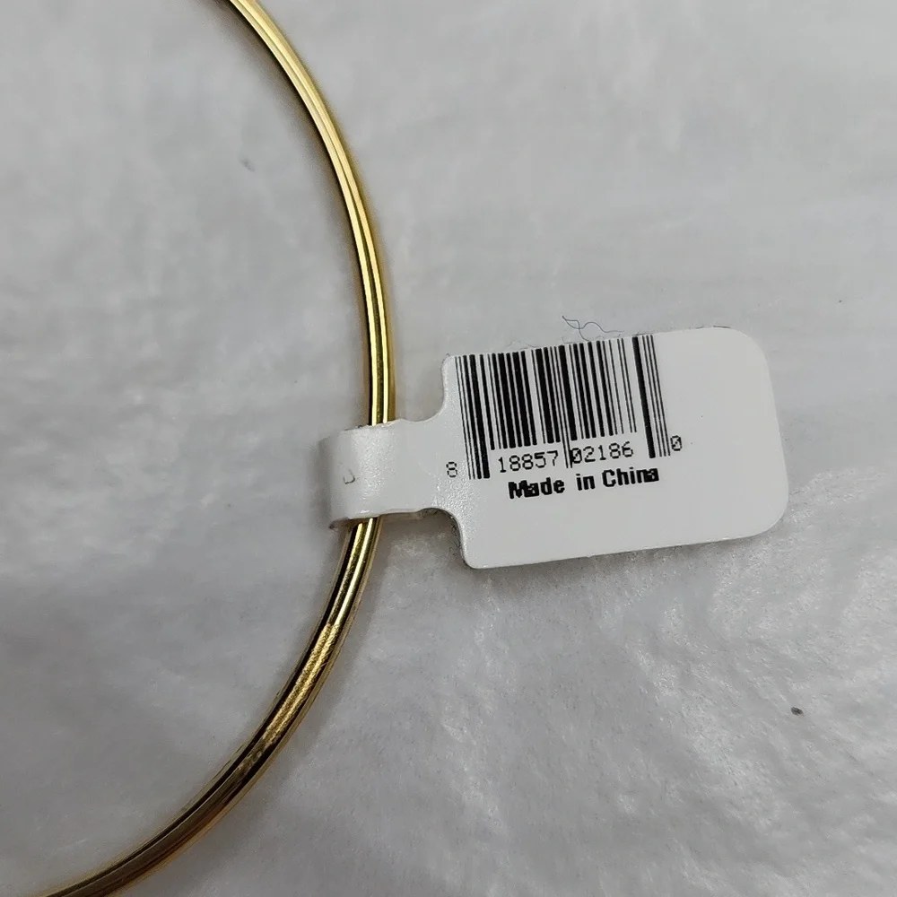 Gold Plated Bracelet with Clear Pale Green Gemstones